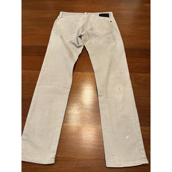 33x32 Mavi James Skinny Jeans Light Gray - Picture 1 of 13